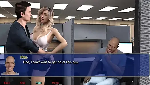 Istri kantor #23 - stacy lagi asik muasin memeknya pakai mainan seks baru... Marcus disepong sama stacy