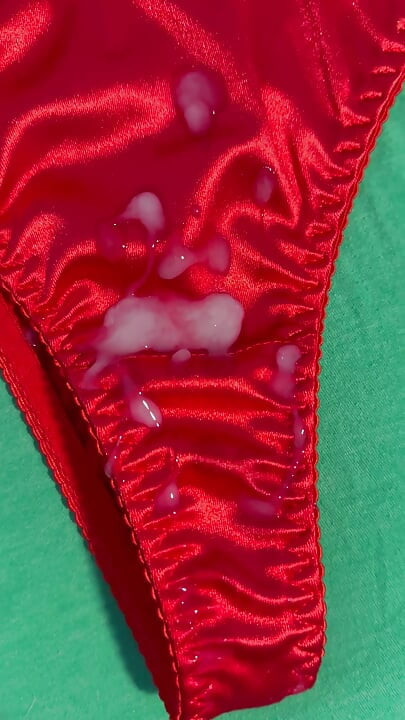 Cum on Wife’s Panties 15