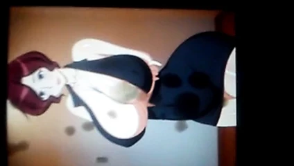 Anime boşalma anısına - büyük memeli götlü orta yaşlı seksi kadın