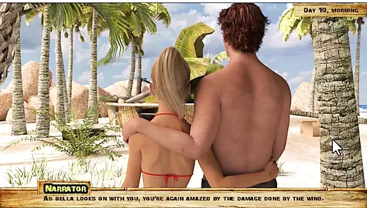 Pulau Lewd #10 Kami saling menikmati jalan yang tidak ingin aku tinggalkan.