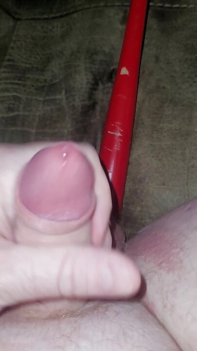 Cock playing with my ass filled