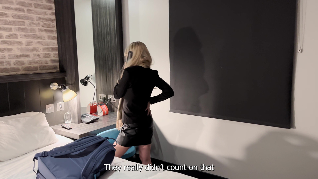 "Do you have an erection?". Sharing a hotel bed with a coworker ended up with an unexpected sex.