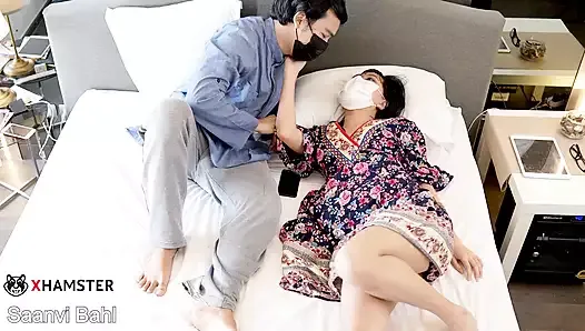 Desi Big Ass Wife, Saanvi Bahl Hungry Cock para sua buceta apertada