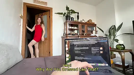 Я удивляю его анальной просьбой