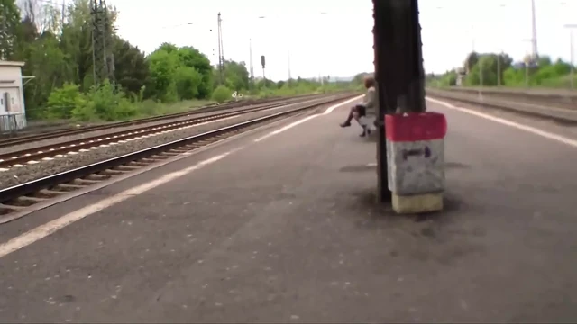 Gilf in high heels gets picked up and probed