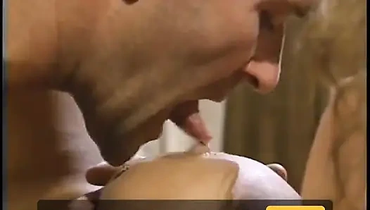 Brunette 69's blonde while being fucked