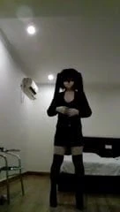 Me in black kigurumi