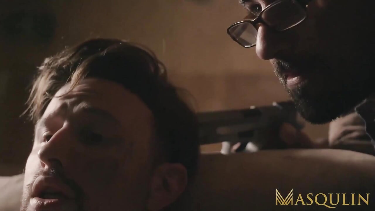 MASQULIN - Hunk Ryan Bones barebacks submissive Drew Dixon