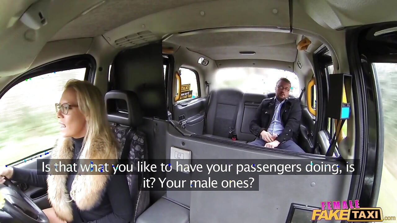 Female Fake Taxi - Hot Blonde Sucks and Fucks Her Fare