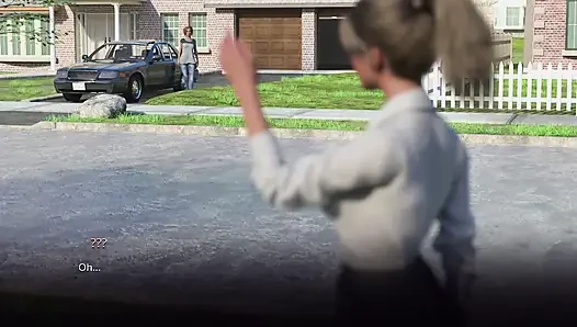 Village Slut Tranformation - Busty Dirty Blonde University Girl Gets Lost in a Strange Village