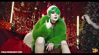 Grinch. Gorące świąteczne kremówka - Mollyredwolf