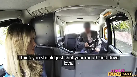 Female fake taxi - cabbie legend dientot habis-habisan sampai dicrot di dalam