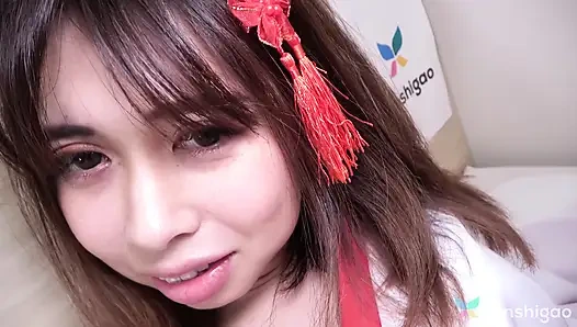 Güzel amatör Japon kız bayan risako goto kostümlü bugün