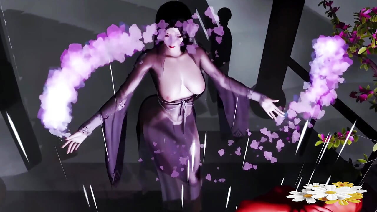 목마른 남자를 구하는 거유녀 - 3D 헨타이 애니메이션 V652