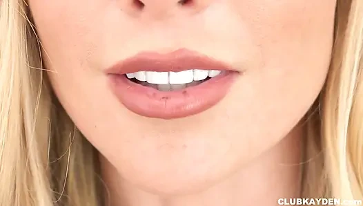 Kayden Kross anal fucking POV