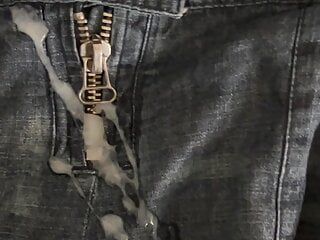 Cumming en jeans cargo de mujer