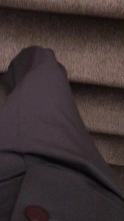 walking in my brown skirt suit