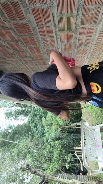Unforgettable moment from "Colombian porn actress masturbates in public"