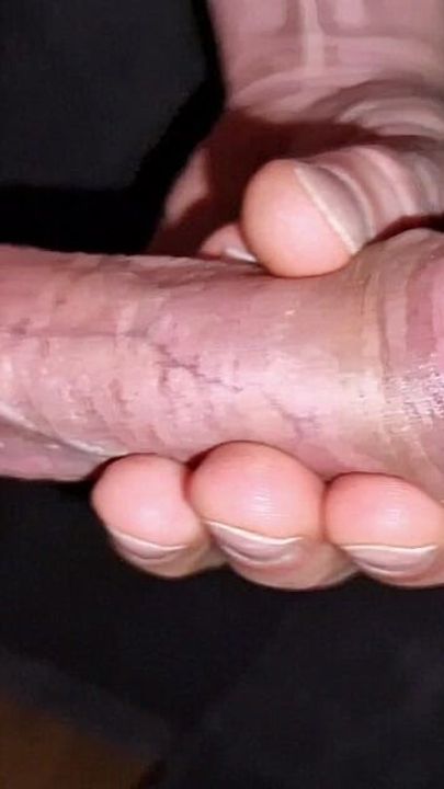 Playing with my dick. What do you think?