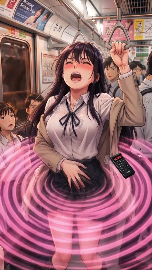 Beautiful women panting with vibrators anime | Clip 1