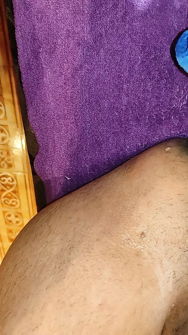Anal game from dildo