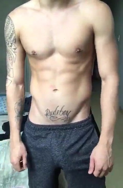 Brazilian hot guy shows his massive dick
