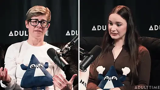 Hazel Moore her zaman tek başına seans sonrası! | Adult Time Podcast