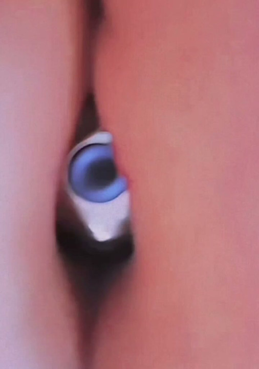 Fuck with anal plug in the ass