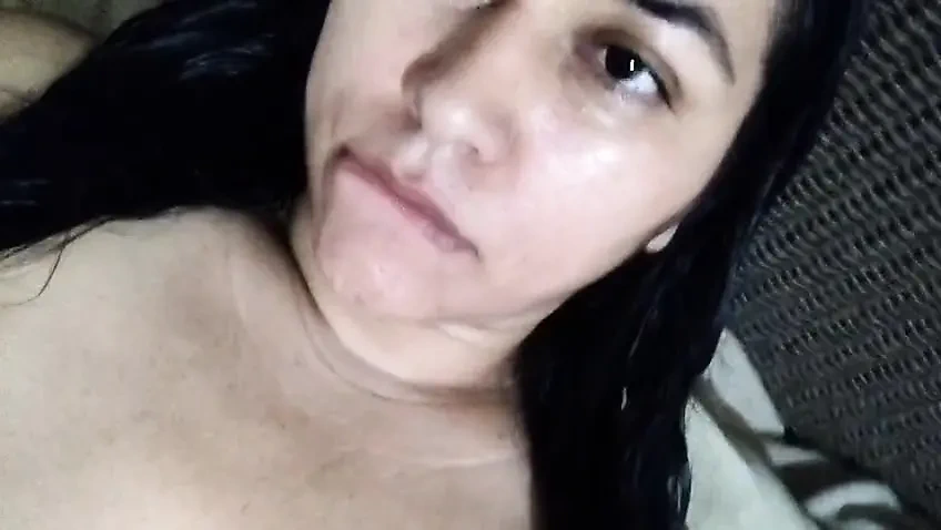 Wife masturbating with a dildo