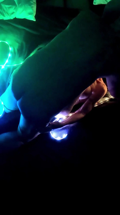 Two lighting experiments - One with Ultraviolet, The Other With an LED Strip | Clip 3