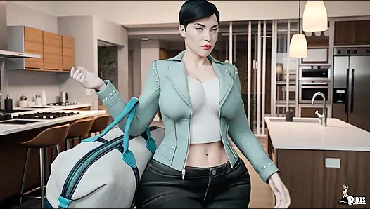 The Long Dick Boss Fucks his HOT employees all day in his office