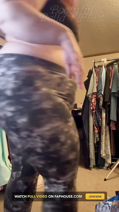 Leggings Fart Compilation 2: Gassy BBW Girl Rips in Tight Pants by Bella Blast