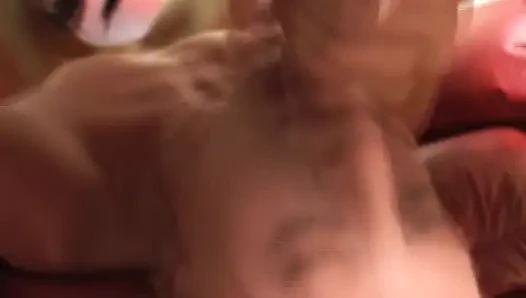 Blonde Babe Sucks Huge Cock to Explosive Finish