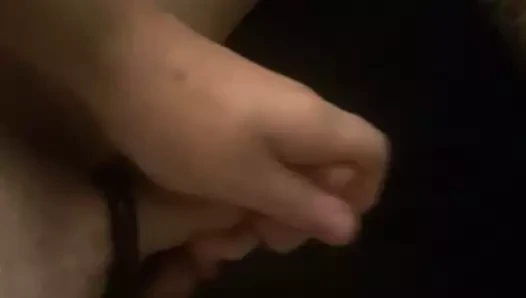 Benim yüzükler ile güzel bir boşalmak vardı