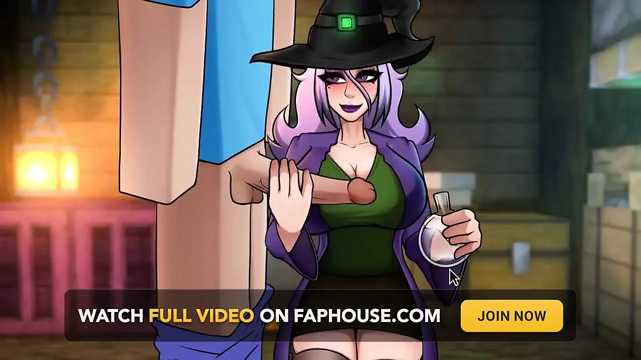 Bricolage excité, Hentai, jeu d’artisanat excité - partie 18 - La sorcière veut ton sperme par Loveskysan69