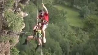 nice cliff rock climbing date