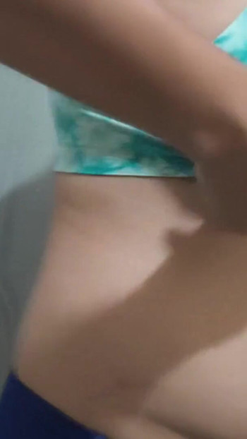 After a bath searching what I wear what is fit for me. | Clip 1