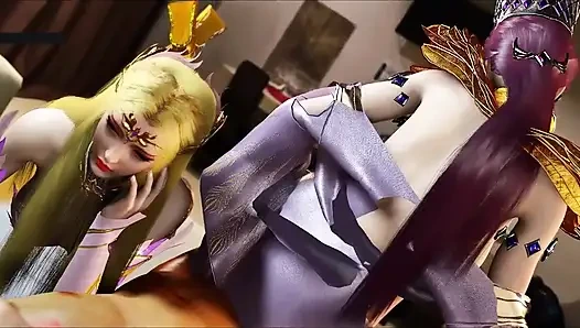 Virtuelle göttin des endlosen verlangens glow - hentai mit 3D-animation