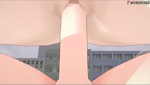 Jessie Rocket hard sex on the park - Poketmonster