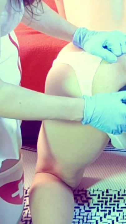 Hot NURSE PLUGS patient's BUTT | Clip 2
