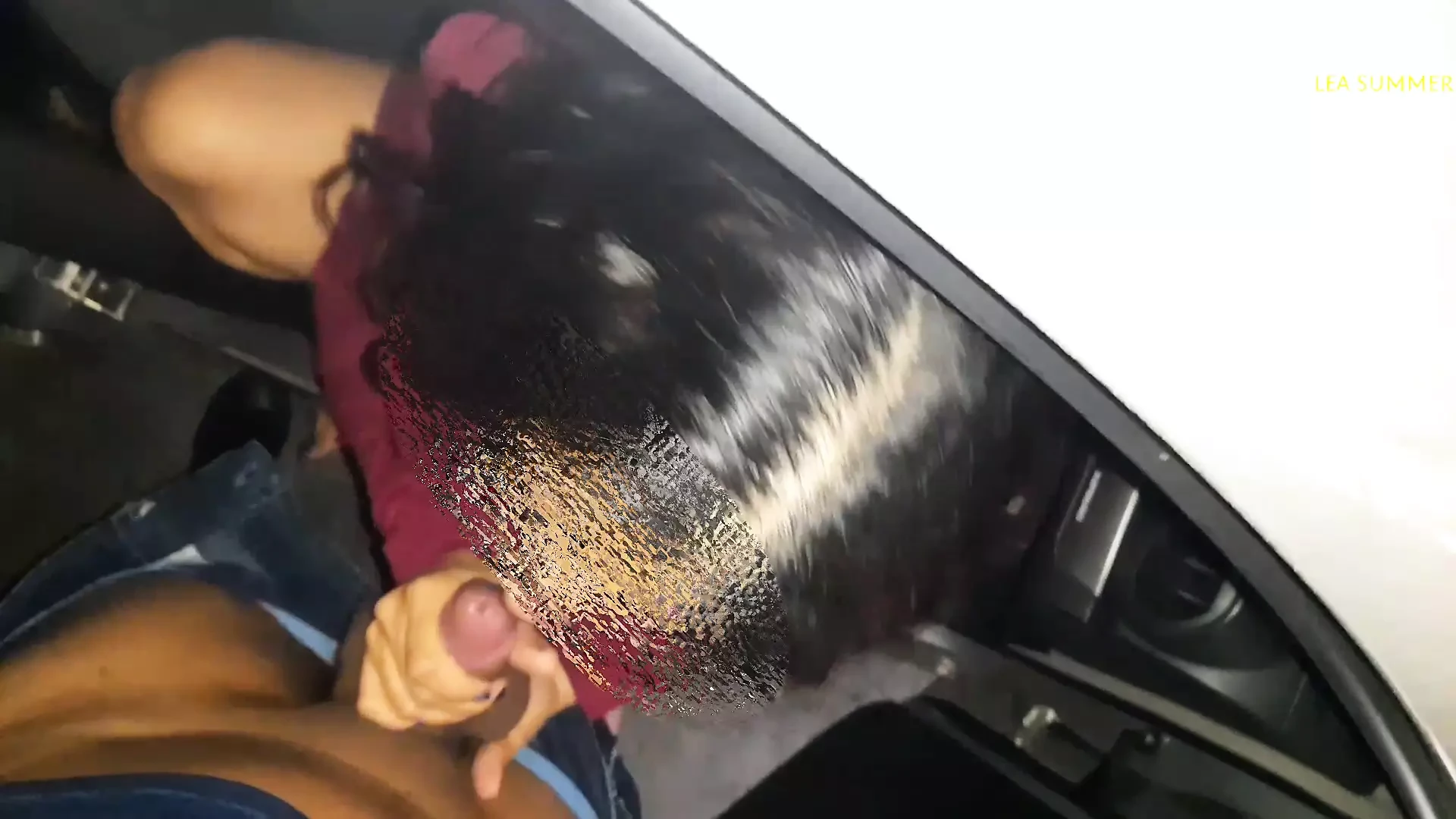 I was masturbating in a parking lot and a guy approached me, I sucked his cock and he fucked me.
