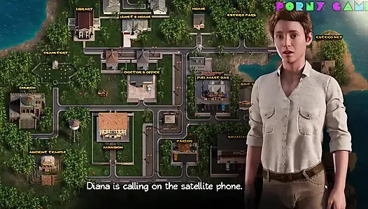 Nadia'nın hazinesi - hazine odasında rimjob (1-3)