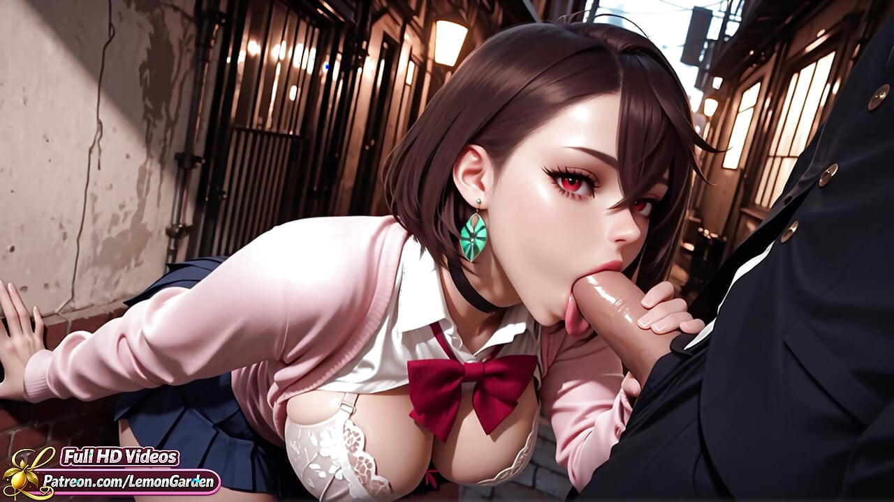 مومو أياسي - زقاق شرجي وقليل من النقود الإضافية. مؤخرة كاملة من الحيوانات المنوية!