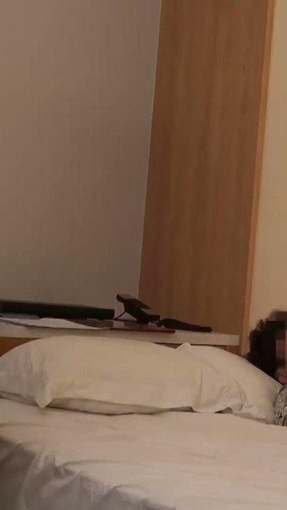 Due to a mix-up at my business trip destination, I ended up sharing a room with a busty colleague. 4 | Clip 2