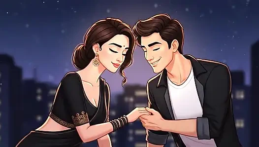 terrace par jake khub maze kiye (Hindi)