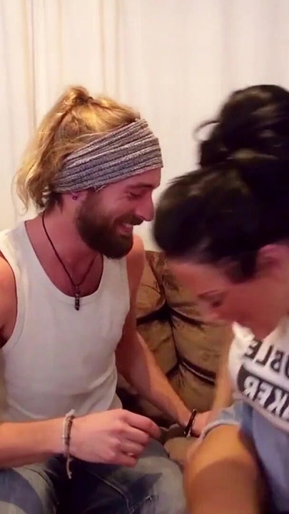 Stunning moment from "Horny Mother Seduces New Friend of Daughter to Fuck her"