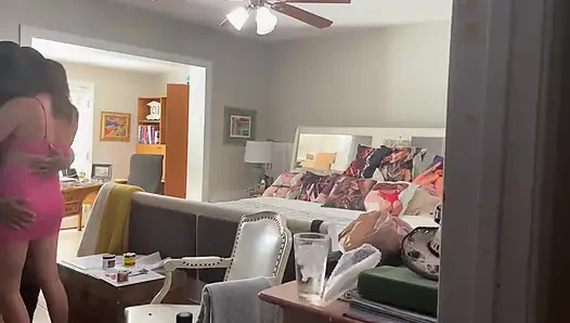 Ehemann kam nach hause und betrogen mich und betrogen ihn; Wieder mit azmaskedbul