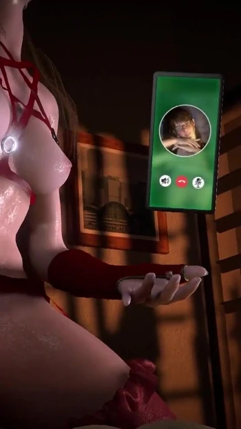 Epic moment from "Succubus Girlfriend Just Came Out of the TV to Fuck"