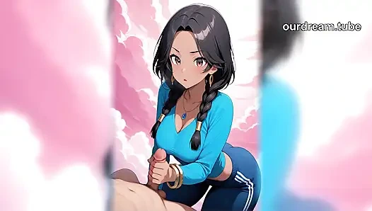 Ebony Hentai Girlfriend Has A Perfect Body (AI)