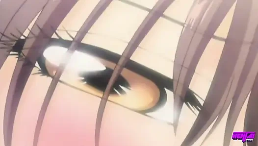 HENTAI PROS - vollbusige schönheiten regeln ihre gefühle, indem sie einen wilden dreier mit ihrem harten nachbarn teilen